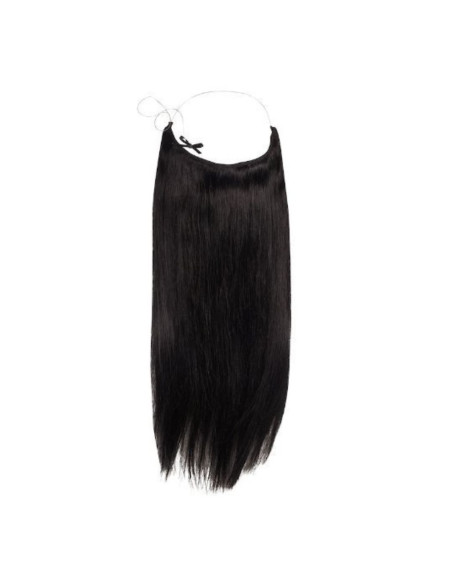 Extension in capelli veri con filo invisibile