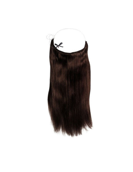 Extension in capelli veri con filo invisibile