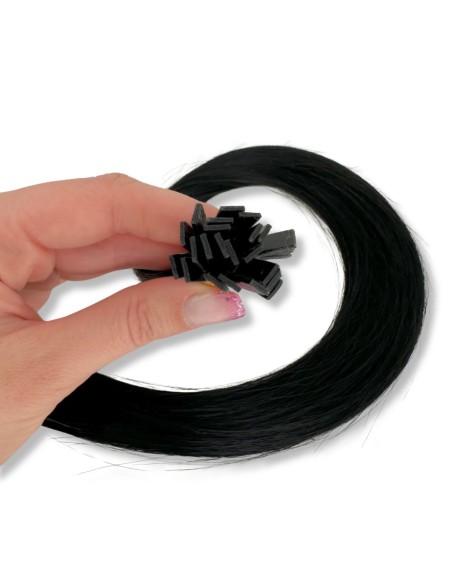 extension capelli cheratina piatta