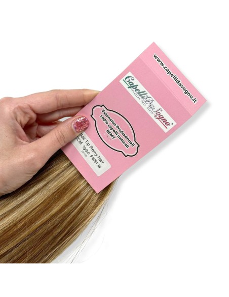 Extension con Cheratina Lisce - capelli veri REMY