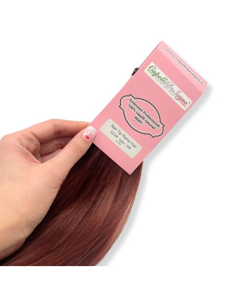 Extension con Cheratina Lisce - capelli veri REMY