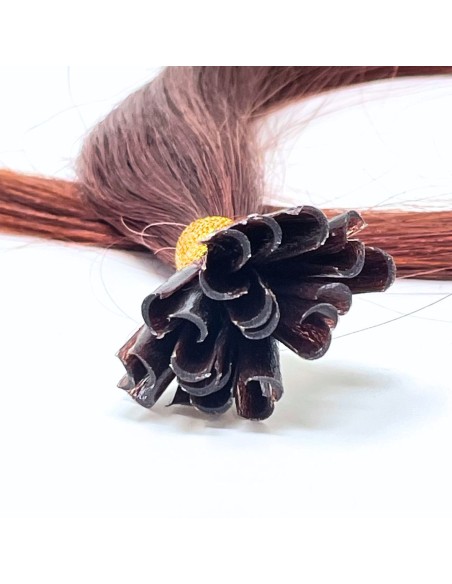 Extension con Cheratina Lisce - capelli veri REMY