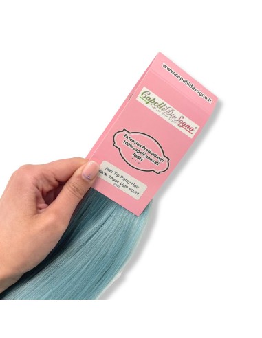 Extension con Cheratina Lisce - capelli veri REMY