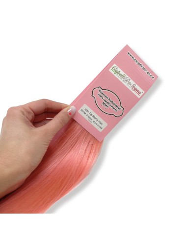 Extension con Cheratina Lisce - capelli veri REMY