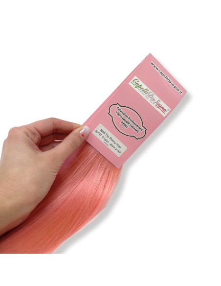 Extension con Cheratina Lisce - capelli veri REMY