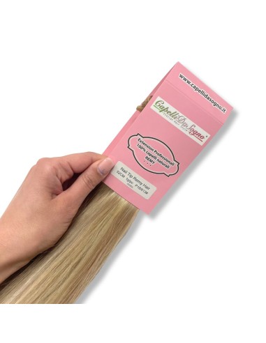 Extension con Cheratina Lisce - capelli veri REMY