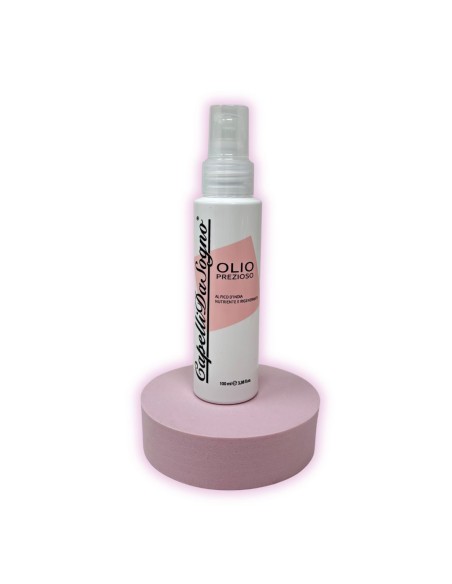 Olio per capelli extension lisciante luminoso protettivo