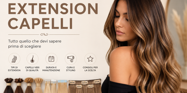 Guida Completa alle Extension Capelli