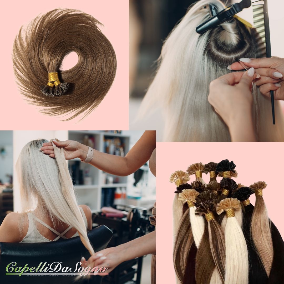 extension con la cheratina